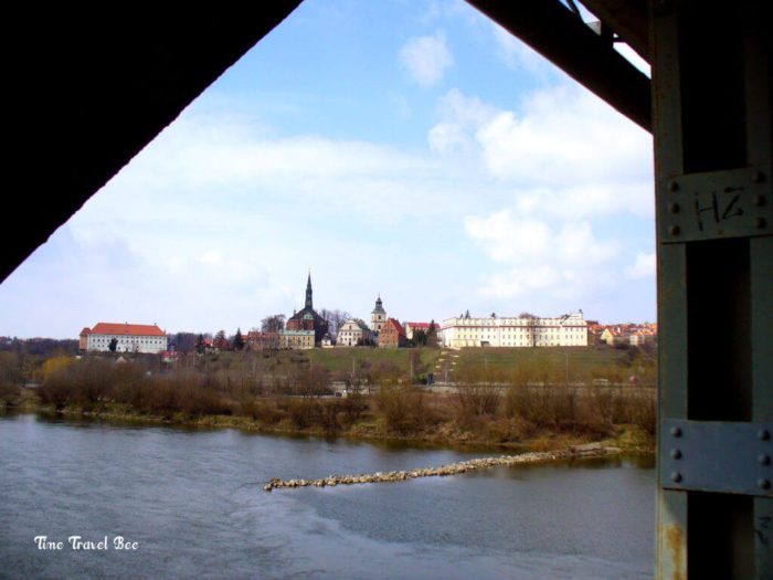 Panoramic view in Sandomierz, the most lovely town in Poland.