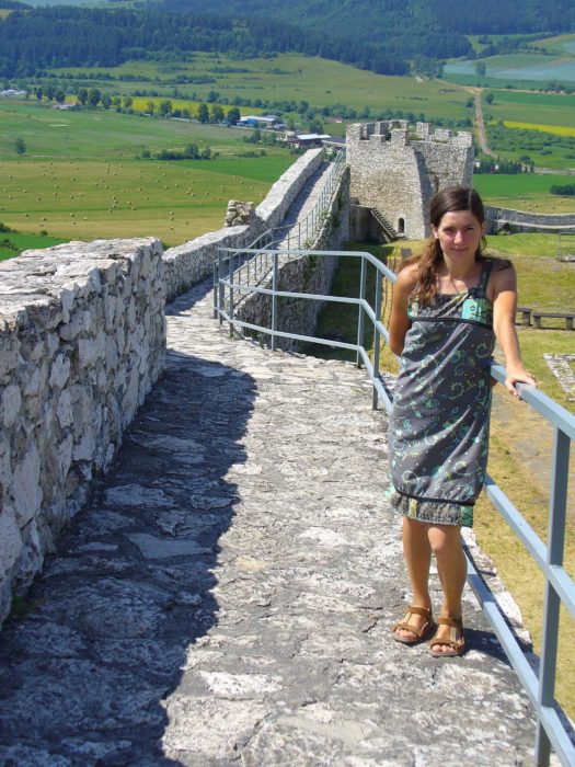 Zamek Spiski na Słowacji.