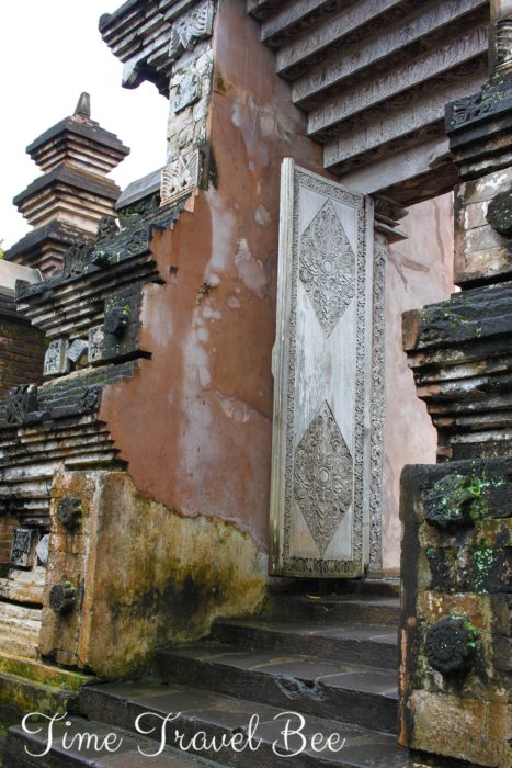 Royal graveyard in Yogyakarata. Ancient tombs.