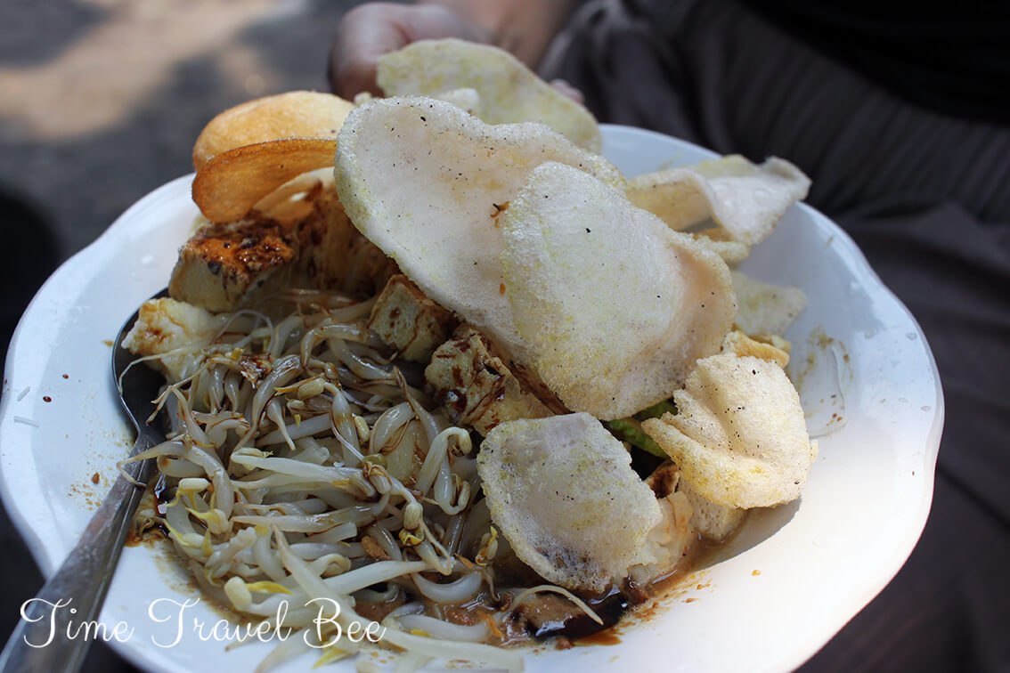 Wegetarianskie dania indonezji.