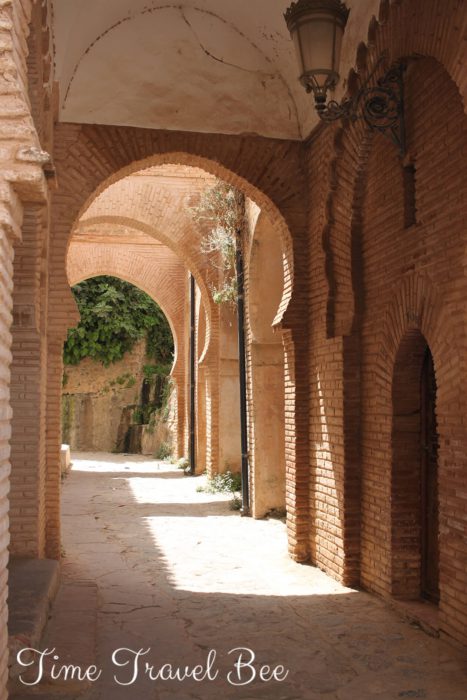 Architektura Algierii imprerium Osmańskie; łuki arkady Tlemcen.