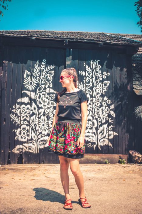 Polskie kwiaty, polska dziewczyna.