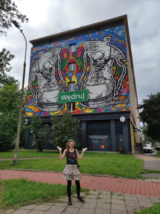 najciekawsze murale w Łodzi.