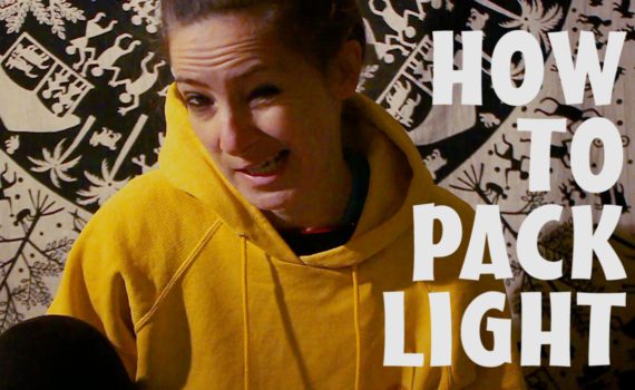 Minimalist Packing tips.